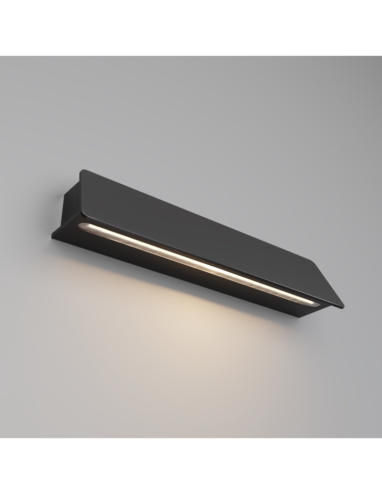 Outdoor wall lamps - Maytoni Outdoor Trupp LED wall lamp/shade 10W 550lm 3000K IP54 Graphite O429WL-L10GF3K. - product kolory-swiatla.pl 4