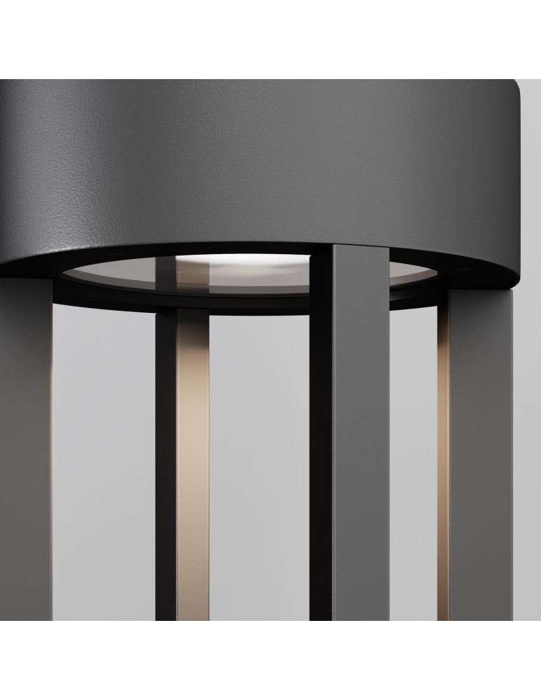 Standing garden lamps - Maytoni Outdoor Vint Garden LED 9W 450lm 3000K IP65 Graphite O458FL-L9GF3K. - product kolory-swiatla.pl 3