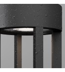 Outdoor wall lamps - Maytoni Outdoor Vint LED wall sconce/wall lamp 9W 450lm 3000K IP65 Graphite O458WL-L9GF3K - product 3