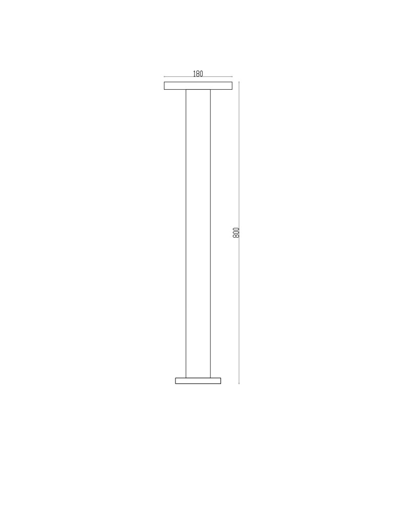 Standing garden lamps - Maytoni Outdoor Wald Garden LED 12W 1000lm 3000K IP65 Graphite O420FL-L12GF1. - product kolory-swiatla.pl 6