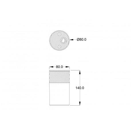 Maytoni Zewnętrzna Willis Lampa Sufitowa 1xE27 60W IP54 Graphite O418CL-01GR