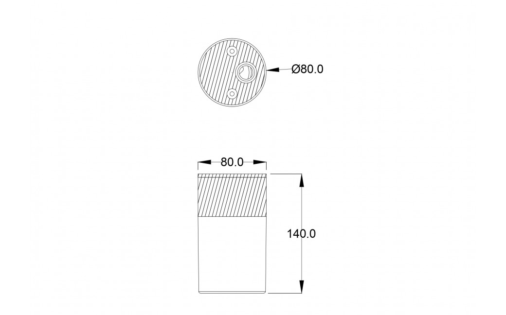 Maytoni Zewnętrzna Willis Lampa Sufitowa 1xE27 60W IP54 Graphite O418CL-01GR