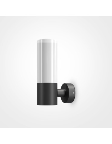 Maytoni Zewnętrzna Willis Kinkiet/Ścienna 1xE27 60W IP54 Black O418WL-01B