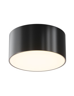 Maytoni Outdoor Zon IP LED Ceiling Lamp 15W 900lm 3000K IP65 Black O430CL-L15B3K.