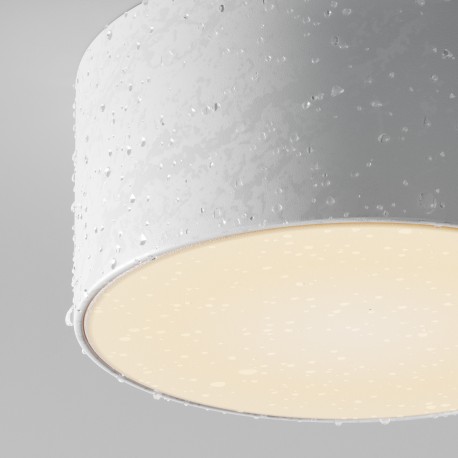 Maytoni Zewnętrzna Zon IP Lampa Sufitowa LED 15W 900lm 3000K IP65 Biały O430CL-L15W3K