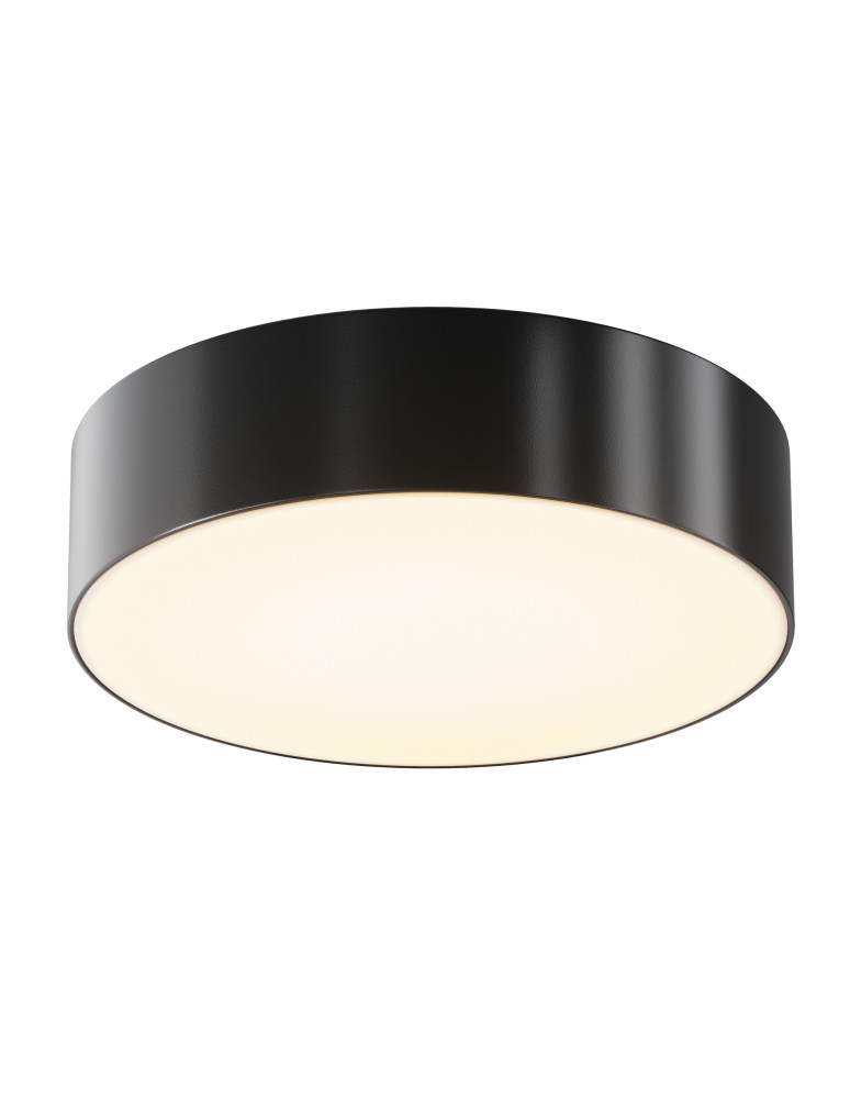 Outdoor ceiling lamps - Maytoni Outdoor Zon IP LED Ceiling Lamp 30W 2200lm 3000K IP65 Black O431CL-L30B3K. - product kolory-swiatla.pl 1