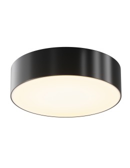 Maytoni Outdoor Zon IP LED Ceiling Lamp 30W 2200lm 3000K IP65 Black O431CL-L30B3K.