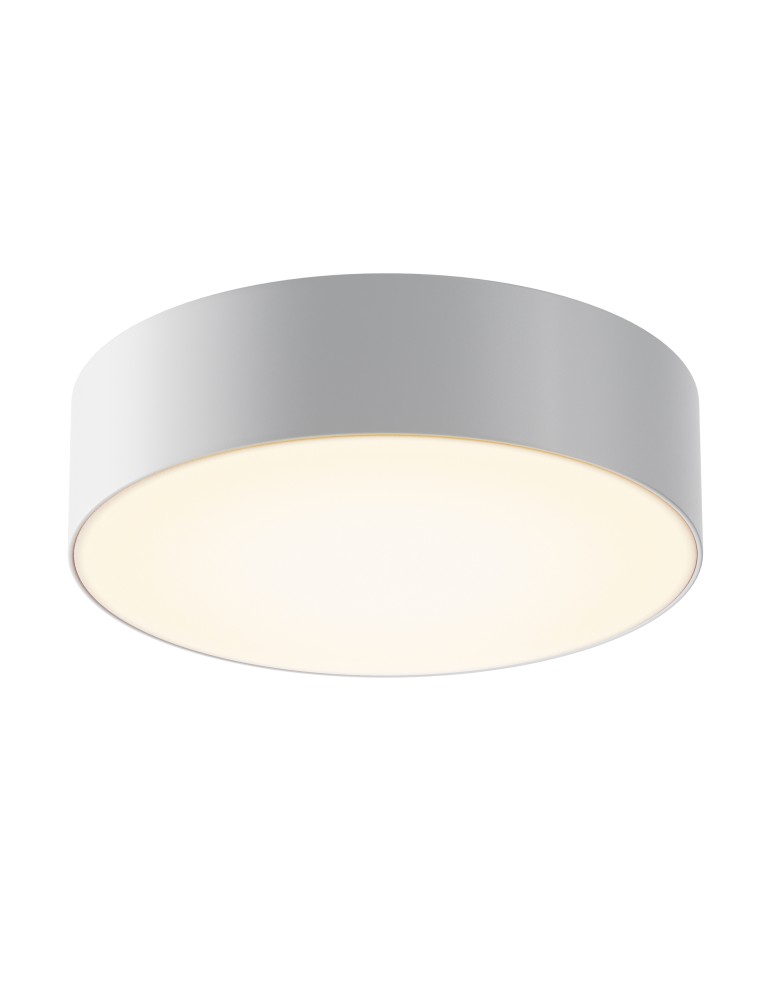 Outdoor ceiling lamps - Maytoni Outdoor Zon IP LED Ceiling Lamp 30W 2200lm 3000K IP65 White O431CL-L30W3K. - product kolory-swiatla.pl 1