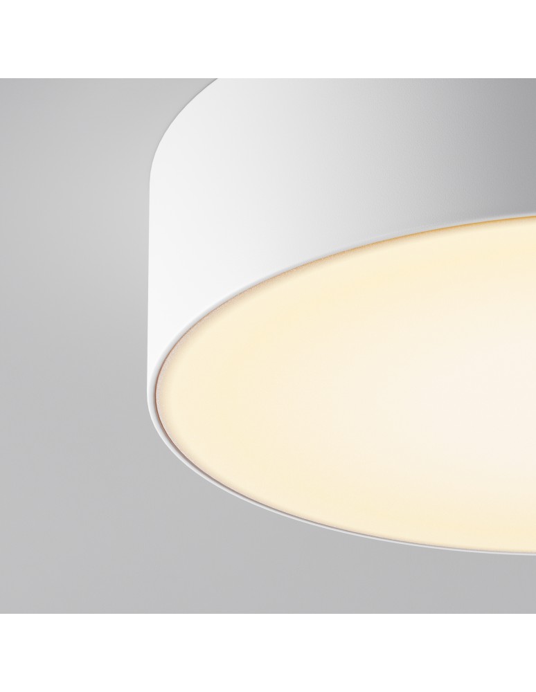 Outdoor ceiling lamps - Maytoni Outdoor Zon IP LED Ceiling Lamp 30W 2200lm 3000K IP65 White O431CL-L30W3K. - product kolory-swiatla.pl 2
