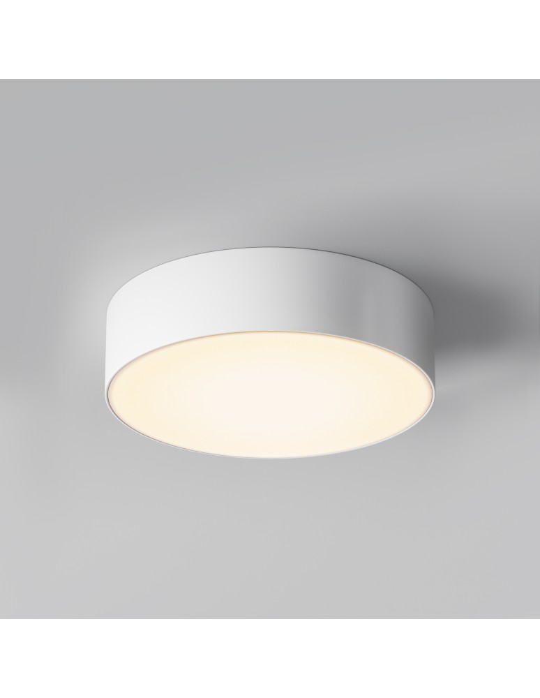 Outdoor ceiling lamps - Maytoni Outdoor Zon IP LED Ceiling Lamp 30W 2200lm 3000K IP65 White O431CL-L30W3K. - product kolory-swiatla.pl 4