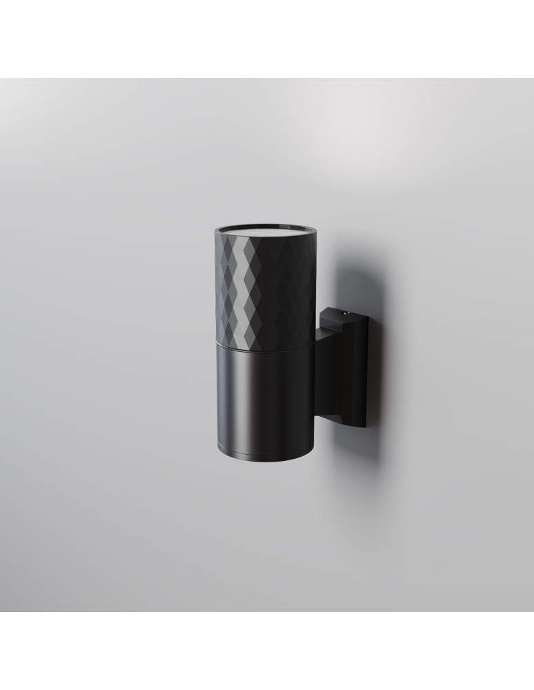 Outdoor wall lamps - Maytoni Outdoor Bowery Wall lamp/wall lamp 1xGU10 50W IP54 Black O583WL-01B. - product kolory-swiatla.pl 4