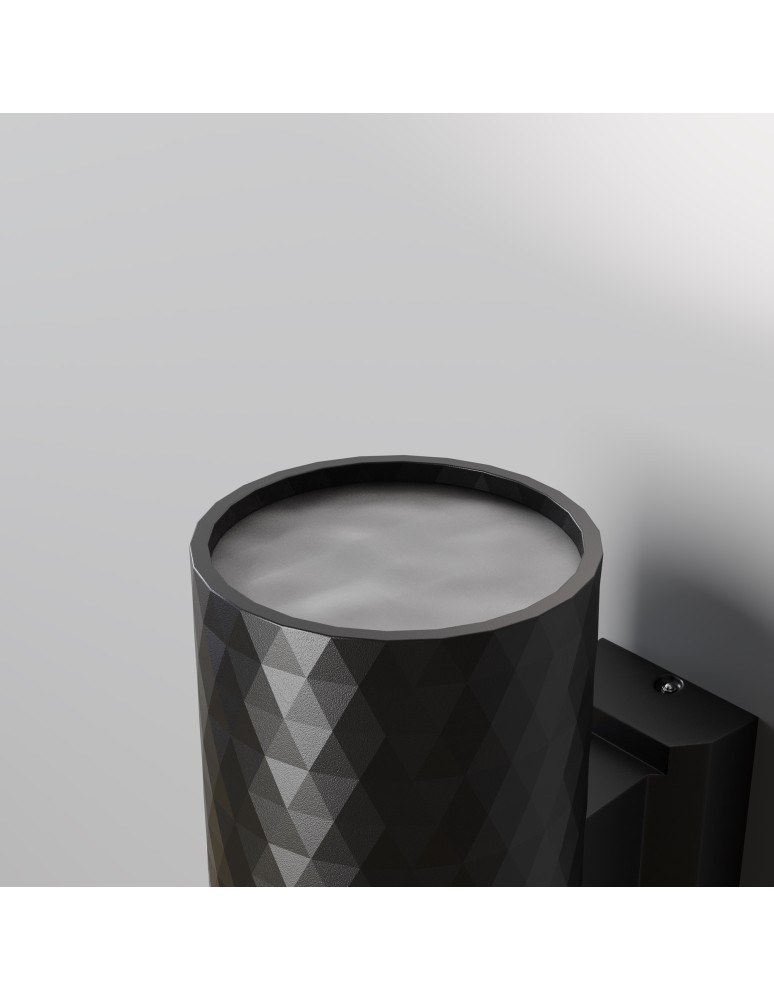 Outdoor wall lamps - Maytoni Outdoor Bowery Wall lamp/wall lamp 2xGU10 50W IP54 Black O583WL-02B. - product kolory-swiatla.pl 2