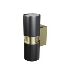 Outdoor wall lamps - Maytoni Outdoor Bowery Wall lamp/wall lamp 2xGU10 50W IP54 Black O582WL-02B. - product 1