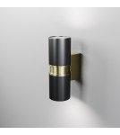 Outdoor wall lamps - Maytoni Outdoor Bowery Wall lamp/wall lamp 2xGU10 50W IP54 Black O582WL-02B. - product 5