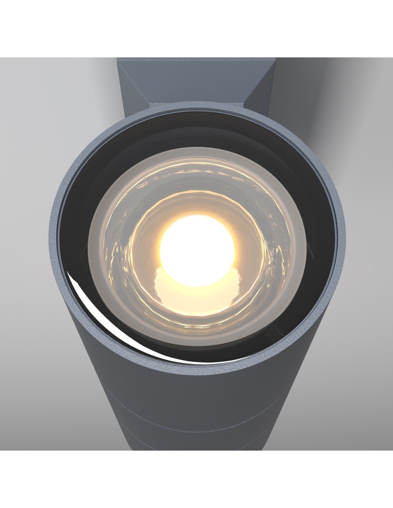 Outdoor wall lamps - Maytoni Outdoor Bowery Wall lamp/wall lamp 2xGU10 50W IP54 Grey O574WL-02GR. - product kolory-swiatla.pl 3