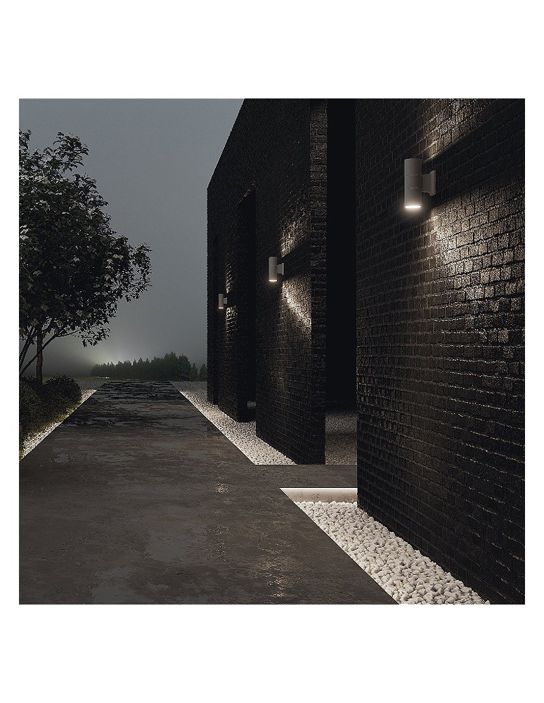 Outdoor wall lamps - Maytoni Outdoor Bowery Wall lamp/wall lamp 2xGU10 50W IP54 White O574WL-02W. - product kolory-swiatla.pl 2