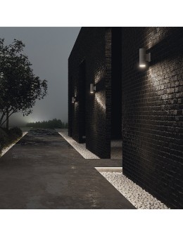 Maytoni Outdoor Bowery Wall lamp/wall lamp 2xGU10 50W IP54 White O574WL-02W. - product 2
