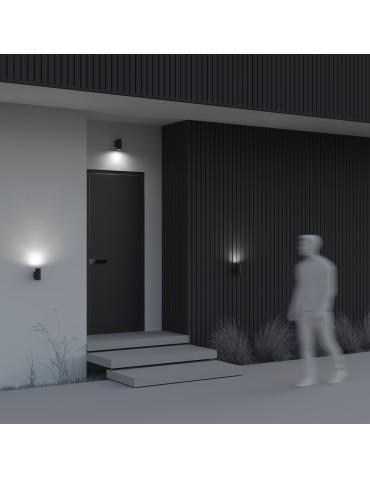 Maytoni Outdoor Bowery Wall lamp/wall lamp 1xGU10 50W IP54 Grey O574WL-01GR. - product 2