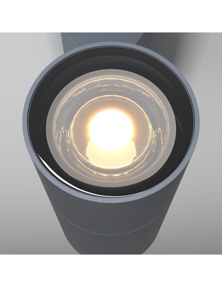 Outdoor wall lamps - Maytoni Outdoor Bowery Wall lamp/wall lamp 1xGU10 50W IP54 Grey O574WL-01GR. - product kolory-swiatla.pl 3