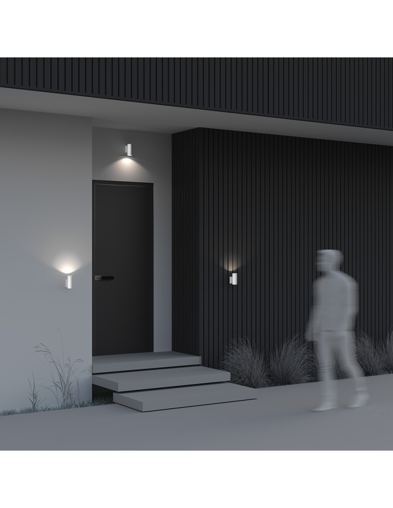 Outdoor wall lamps - Maytoni Outdoor Bowery Wall lamp/wall lamp 1xGU10 50W IP54 White O574WL-01W. - product kolory-swiatla.pl 5