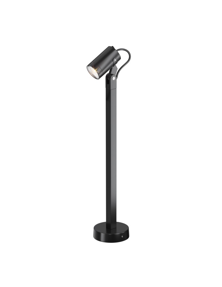 Standing garden lamps - Maytoni Outdoor Scope Garden 1xGU10 50W IP65 Black O025FL-01B1. - product kolory-swiatla.pl 1