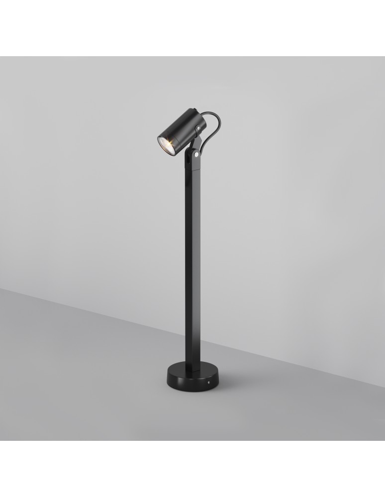 Standing garden lamps - Maytoni Outdoor Scope Garden 1xGU10 50W IP65 Black O025FL-01B1. - product kolory-swiatla.pl 4