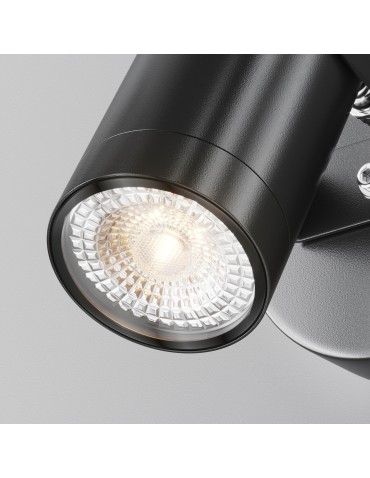 Maytoni Zewnętrzna Scope Kinkiet/Ścienna 1xGU10 50W IP65 Black O025WL-01B - produkt 2