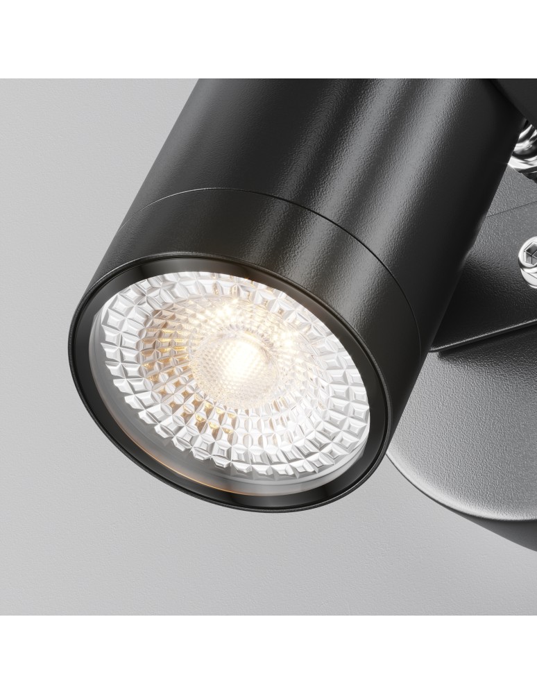 Outdoor wall lamps - Maytoni Outdoor Scope Wall lamp/wall lamp 1xGU10 50W IP65 Black O025WL-01B. - product kolory-swiatla.pl 2