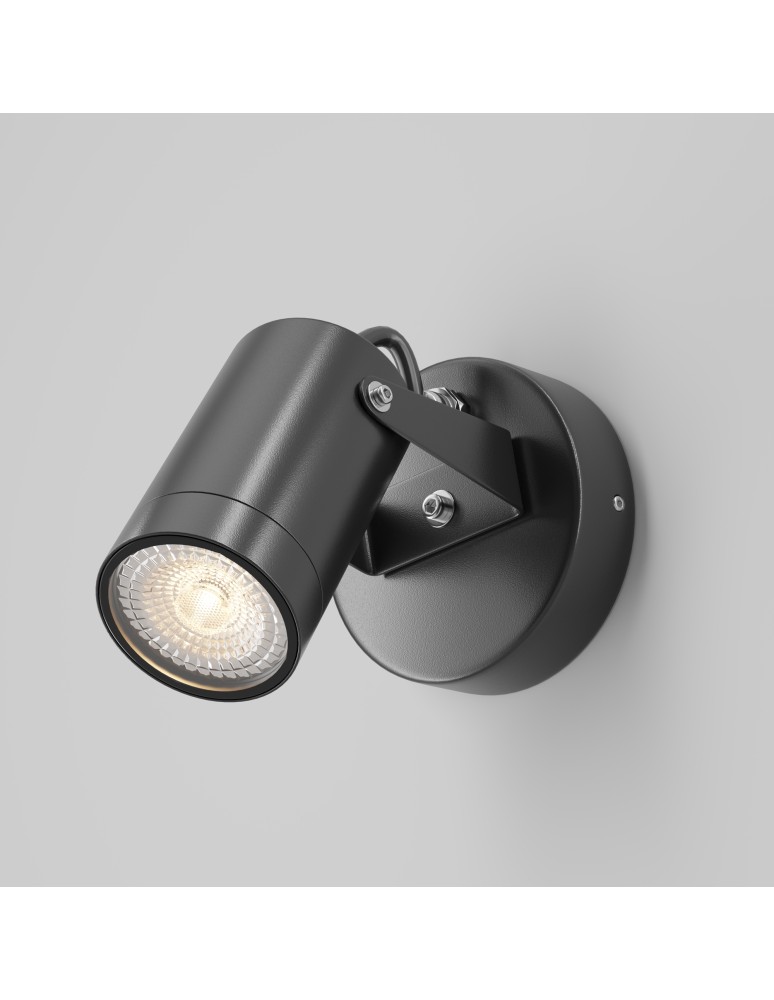 Outdoor wall lamps - Maytoni Outdoor Scope Wall lamp/wall lamp 1xGU10 50W IP65 Black O025WL-01B. - product kolory-swiatla.pl 4