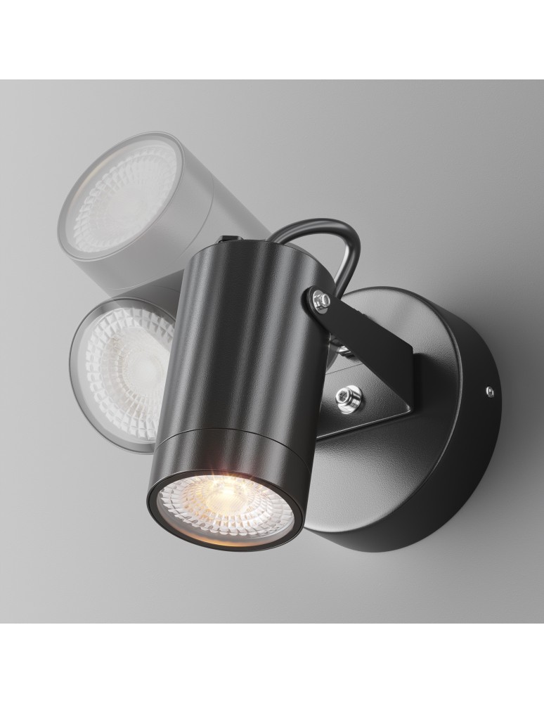 Outdoor wall lamps - Maytoni Outdoor Scope Wall lamp/wall lamp 1xGU10 50W IP65 Black O025WL-01B. - product kolory-swiatla.pl 5