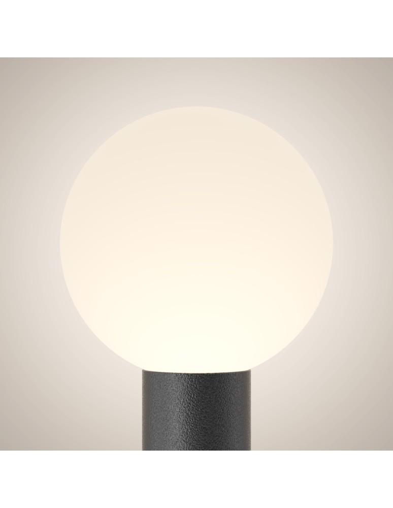 Standing garden lamps - Maytoni Outdoor Bold Garden 1xE27 60W IP54 Black O598FL-01B - product kolory-swiatla.pl 2