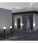 Standing garden lamps - Maytoni Outdoor Bold Garden 1xE27 60W IP54 Black O598FL-01B - product 5