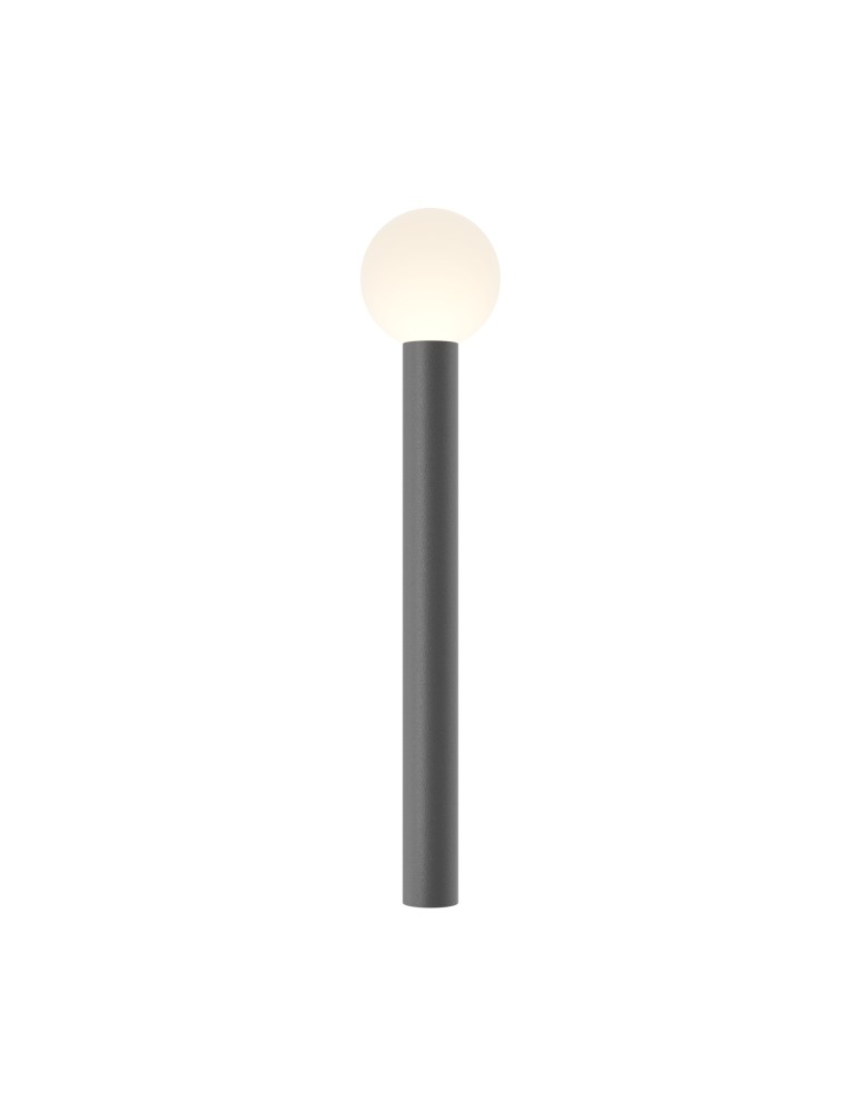 Standing garden lamps - Maytoni Outdoor Bold Garden 1xE27 60W IP54 Grey O598FL-01GR - product kolory-swiatla.pl 1