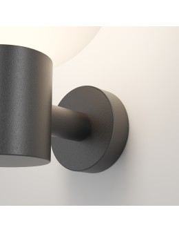 Maytoni Outdoor Bold Wall lamp/ wall lamp 1xE27 60W IP54 Black O598WL-01B. - product 2