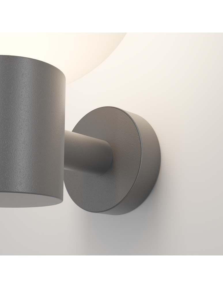Outdoor wall lamps - Maytoni Outdoor Bold Wall lamp/ wall lamp 1xE27 60W IP54 Grey O598WL-01GR. - product kolory-swiatla.pl 2