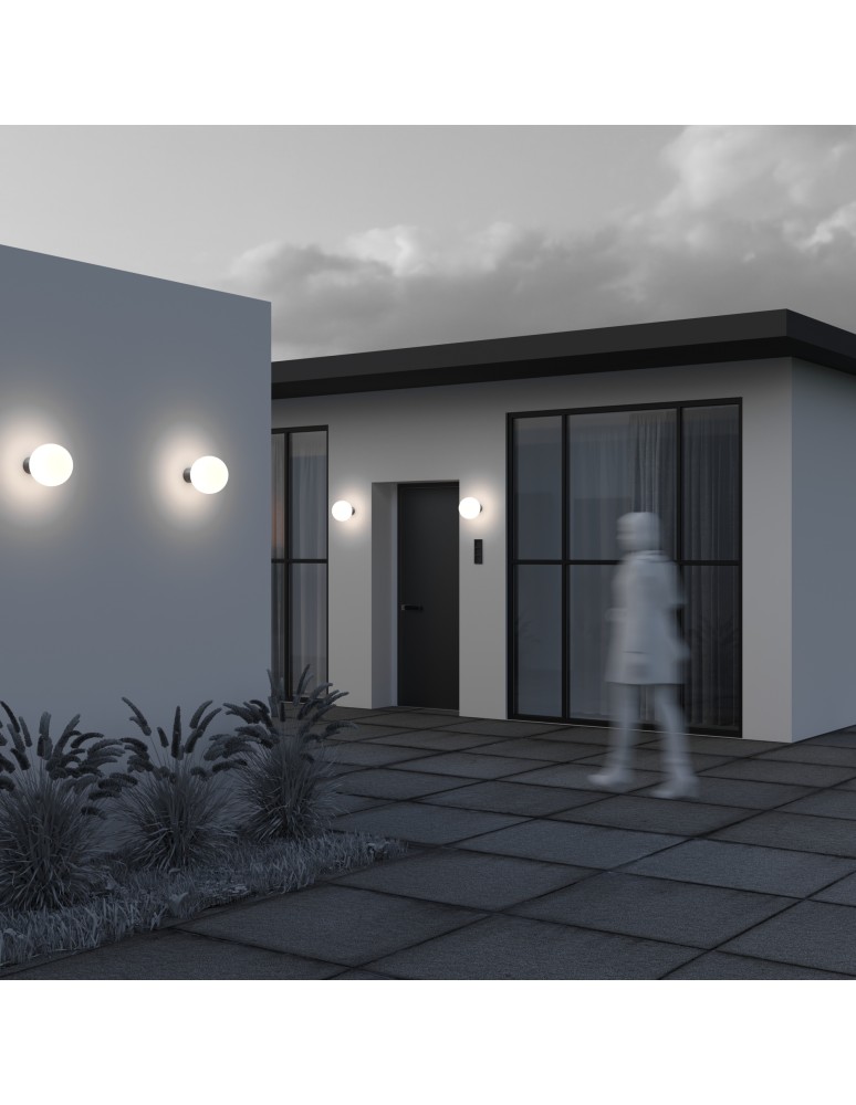 Outdoor wall lamps - Maytoni Outdoor Bold Wall lamp/ wall lamp 1xE27 60W IP54 Grey O598WL-01GR1. - product kolory-swiatla.pl 5