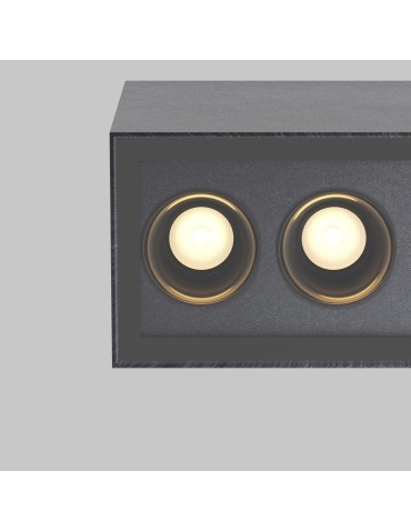 Maytoni Zewnętrzna Ares Lampa Sufitowa LED 10W 700lm 3000K IP54 Graphite O309CL-L10GF3K - produkt 2