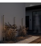 Garden lamps driven into the ground (with wedge) - Maytoni Outdoor Garden Field LED 18W 1000lm 3000K IP65 Graphite O440FL-L18GF3K. - product 7