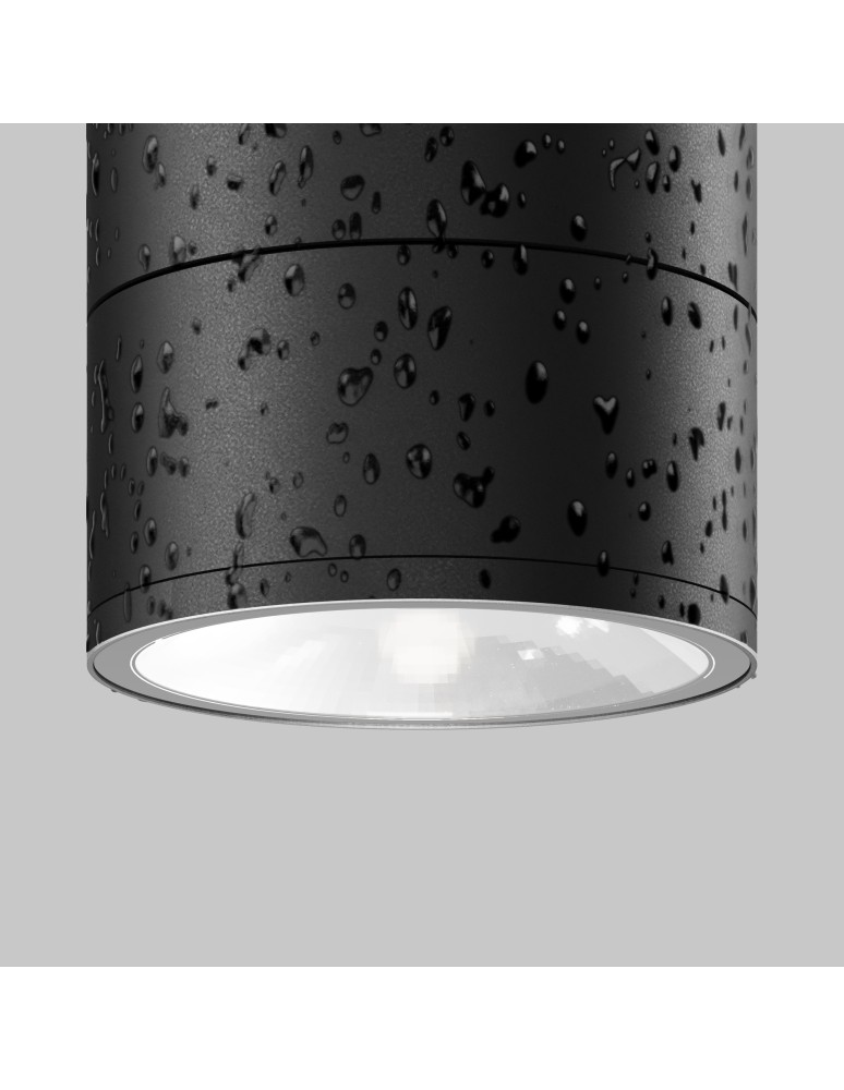 Outdoor ceiling lamps - Maytoni Outdoor Spin LED Ceiling Lamp 12W 1050lm 3000K IP54 Graphite O310CL-L12GF3K. - product kolory-swiatla.pl 2
