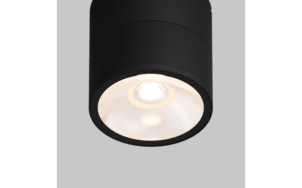 Maytoni Zewnętrzna Spin Lampa Sufitowa LED 5W 480lm 3000K IP54 Graphite O310CL-L5GF3K