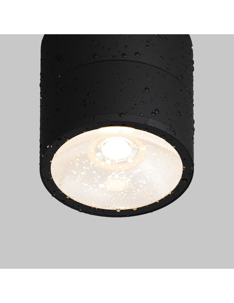 Outdoor ceiling lamps - Maytoni Outdoor Spin LED Ceiling Lamp 5W 480lm 3000K IP54 Graphite O310CL-L5GF3K. - product kolory-swiatla.pl 3