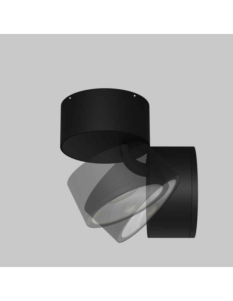 Outdoor ceiling lamps - Maytoni Outdoor Spin LED Ceiling Lamp 5W 480lm 3000K IP54 Graphite O310CL-L5GF3K. - product kolory-swiatla.pl 5