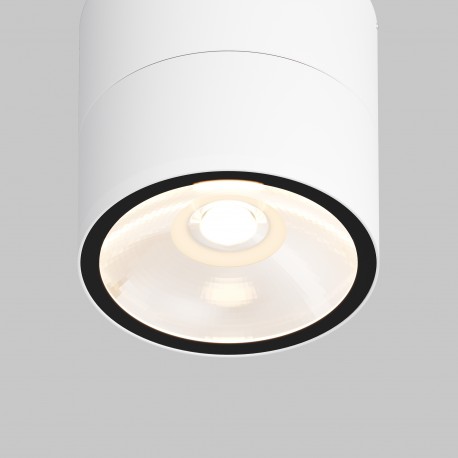 Maytoni Zewnętrzna Spin Lampa Sufitowa LED 5W 480lm 3000K IP54 Biały O310CL-L5W3K