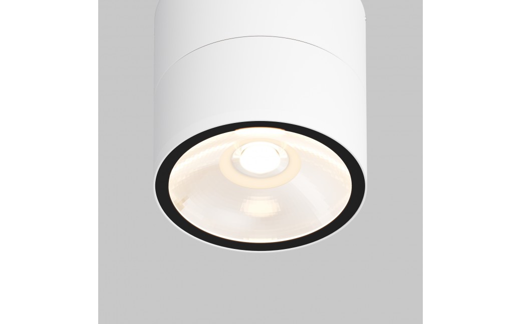 Maytoni Zewnętrzna Spin Lampa Sufitowa LED 5W 480lm 3000K IP54 Biały O310CL-L5W3K