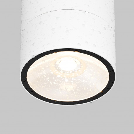 Maytoni Zewnętrzna Spin Lampa Sufitowa LED 5W 480lm 3000K IP54 Biały O310CL-L5W3K