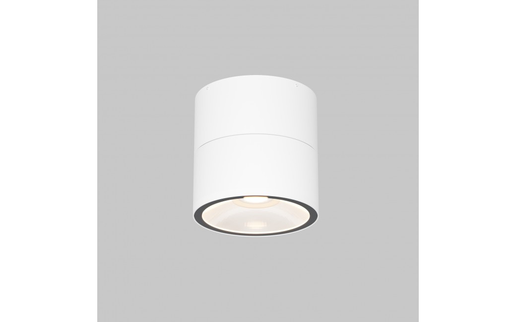 Maytoni Zewnętrzna Spin Lampa Sufitowa LED 5W 480lm 3000K IP54 Biały O310CL-L5W3K