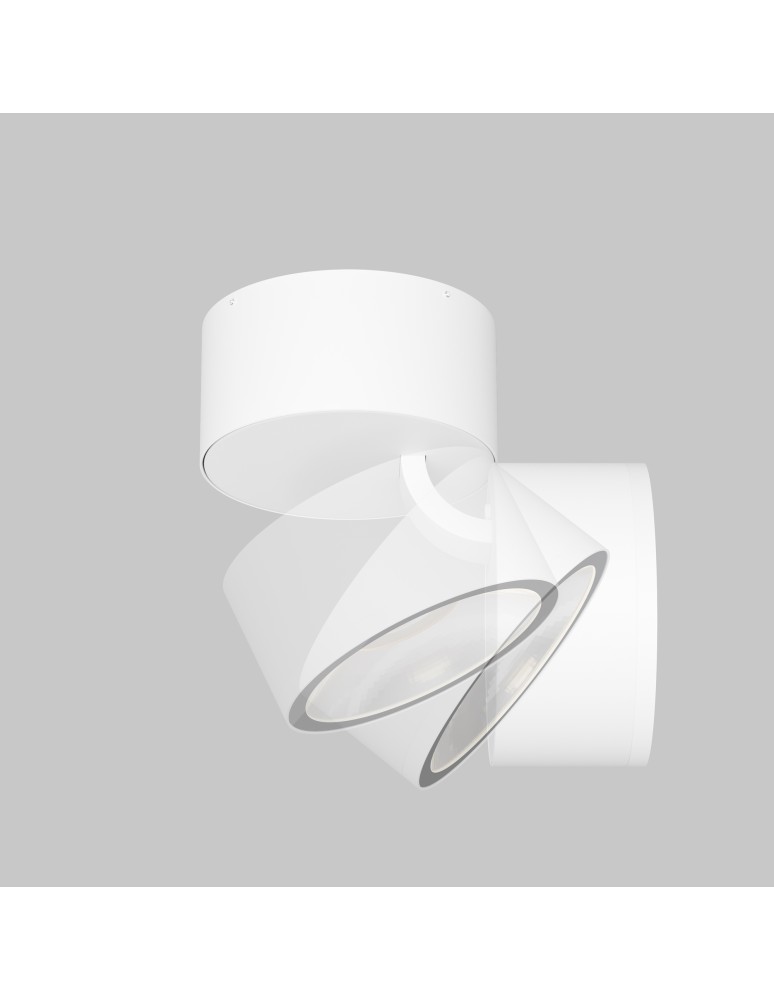 Outdoor ceiling lamps - Maytoni Outdoor Spin LED Ceiling Lamp 5W 480lm 3000K IP54 White O310CL-L5W3K. - product kolory-swiatla.pl 5