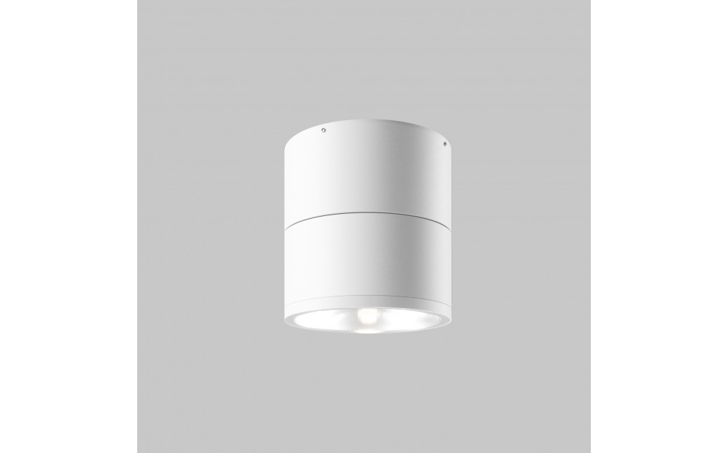 Maytoni Zewnętrzna Spin Lampa Sufitowa LED 12W 1050lm 3000K IP54 Biały O310CL-L12W3K