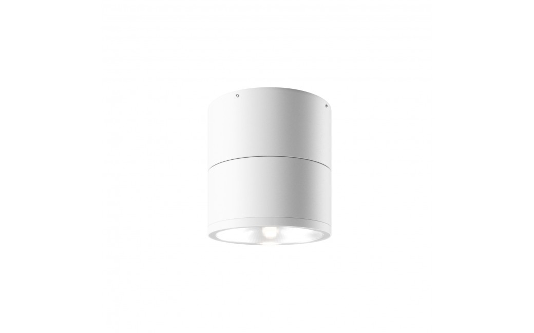 Maytoni Zewnętrzna Spin Lampa Sufitowa LED 12W 1050lm 3000K IP54 Biały O310CL-L12W3K