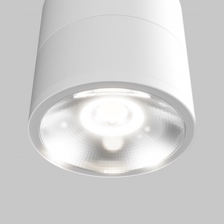 Maytoni Zewnętrzna Spin Lampa Sufitowa LED 12W 1050lm 3000K IP54 Biały O310CL-L12W3K